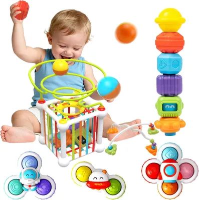 Immagine prodotto di Giocattoli per bambini di 1 anno - 1 giocattolo Montessori