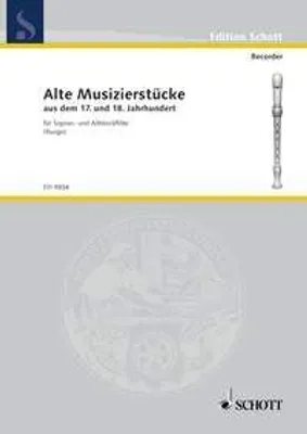 Produktbild von Alte Musizierstücke - 17. und 18. Jahrhundert