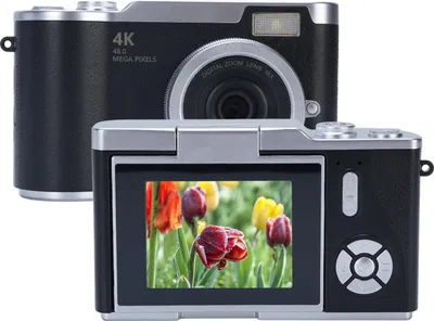 Obrázok produktu pre Digitálny fotoaparát s rozlíšením 1080p, 48 MP, 2,4-palcovým HD displejom a 18-násobným elektronickým zoomom