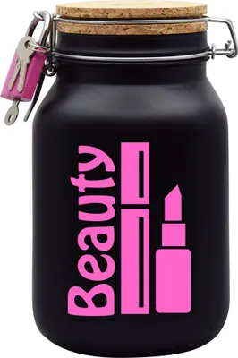 Produktbild von Spardose Geld Geschenk Ideen Beauty Schwarz Größe XL 2 Liter