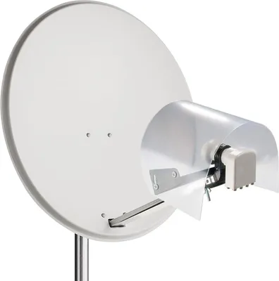 Immagine prodotto di Copertura di protezione dalle intemperie Nonic di alta qualità per 1x LNB satellitare (protezione da pioggia, grandine e neve)