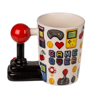 Produktbild von Joystick Game Over Kaffeebecher