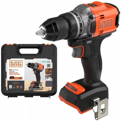 Zdjęcie produktu dla Black & Decker Akku-Bohrschrauber 18V,BL, ohne Akku