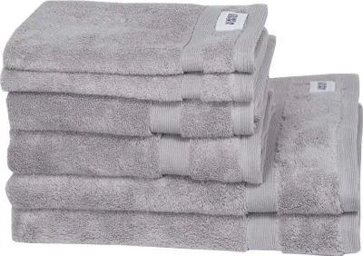 Produktbild von SCHÖNER WOHNEN-Kollektion Handtuch CUDDLY Hellgrau 6er Set (2x 140x70 cm / 2x 100x50 cm / 2x 50x30 cm)