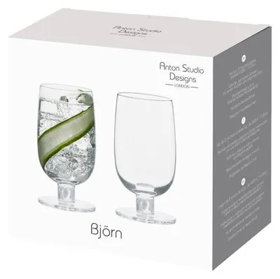 Imagen del producto de Anton Studio Designs: Juego de dos vasos para cócteles "Björn"