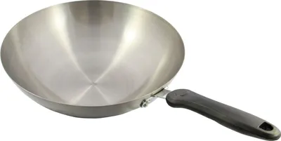 Produktbild von [ Wok Ø 32 cm flacher Boden ] XINTIAN IRON PAN Asiatische Eisenpfanne / Pfanne