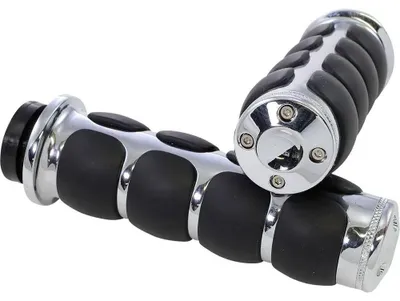 Produktbild von Kuryakyn Iso® 6235 Griffe Silber 25.4 mm Silber 25.4 mm