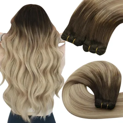 Immagine prodotto di Trecce di capelli veri, tecnica balayage