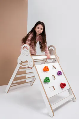 Produktbild von Montessori Pikler-Dreieck Kletterdreiecke - Kletterwand