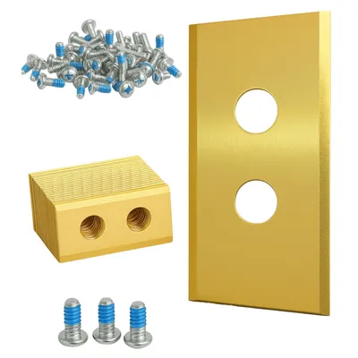 Produktbild von Ersatzklinge für Mähroboter Robomow RK1000 RK2000 [Set mit 30 Klingen + 30 Schrauben] Phonillico®