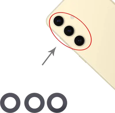Image de Pour Samsung Galaxy S24 Plus SM-S926B Lentille arrière de la caméra de réparation pièce de rechange