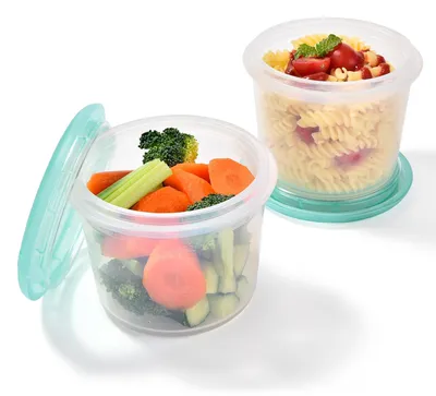 Immagine prodotto di Contenitore in silicone da 500 ml - Set di contenitori ermetici per il pranzo