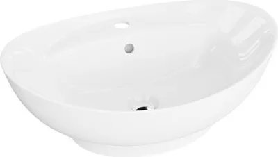 A white ceramic sink on a white background.
