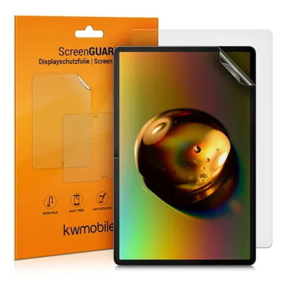 Produktbild von kwmobile 2x Tablet Schutzfolie kompatibel mit Samsung Galaxy Tab S7 Plus / Tab S7 FE Folie - Full Screen Protector - Tablet Displayfolie entspiegelt