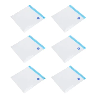 Obrázek produktu pro 6ks vakuových sáčků na zip pro skladování potravin s dvouvrstvými zipy (22x21cm ) (22x21cm )