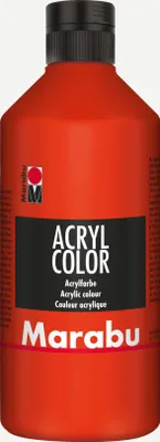 Obrázok produktu pre Marabu Acrylfarbe Acryl Color zinnoberrot 006 500 ml