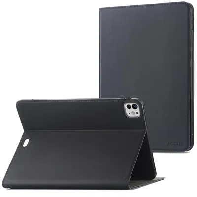 Produktbild von Accezz Classic Klapphülle iPad Pro 13 (2025) M5 / (2024) M4 - Schwarz