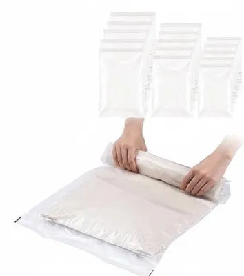 Productafbeelding van Famanu vacuümzakken voor kleding - set van 15 stuks: 5 grote, 5 middelgrote en 5 kleine