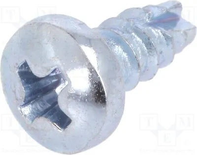 Obrázek produktu pro 100 šroubů, kalené, typ 1381458, hlava: válcová, rozměry: 2,9 x 6,5 mm
