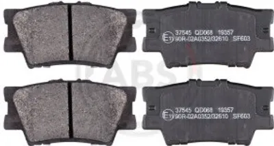 Produktbild von A.B.S. 37545 - OE 0446633160 Bremsbelagsatz für RAV 4 IV A4, RAV 4 III A3, Camry V5, Camry V4, ES V6