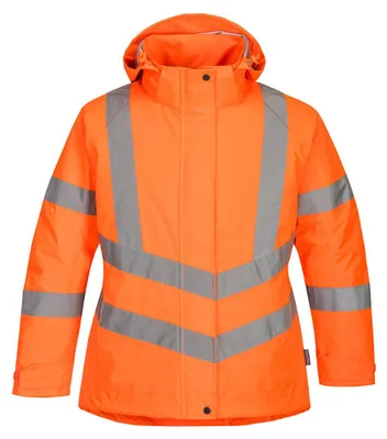Immagine prodotto di Portwest LW74 giacca invernale ad alta visibilità da donna arancione taglia XXXL