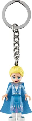 Produktbild von LEGO Disney Frozen 2 Disney Die Eiskönigin 2 Elsa-Schlüsselanhänger - 853968, Schlüsselkette, Mehrfarbig, Abbildung, 6 Jahr(e), 160 mm
