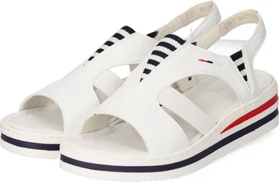 Immagine prodotto di Sandalo Rieker da donna in bianco, misura 38