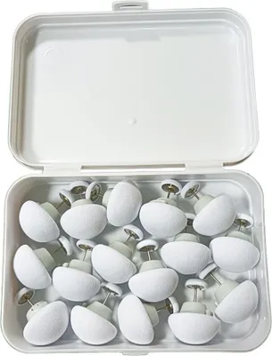 Produktbild von 16 Bettdeckenklammern, Bettdeckenclips mit weichem Stoffmaterial verhindern das Verrutschen von Bettdecken, Kissen und Vorhängen.