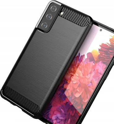 Immagine prodotto di Custodia in carbonio Cover flessibile Samsung Galaxy S21+ 5G (S21 Plus 5G) Nero