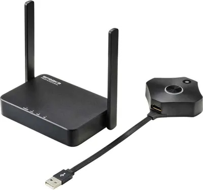 Produktbild von SpeaKa Professional SP-WTR-500 Drahtloses Full HD Präsentationssystem 30 m
