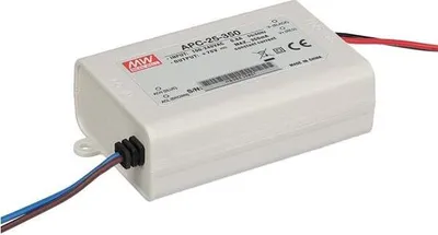 Obrázek produktu pro Konstantní proudový LED driver - 1 výstup - 350 ma - 25 wattů