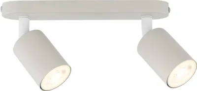 Obrázek produktu pro Dětská lampa kovová GU10 nastavitelná Béžová 2 světla podlouhlá