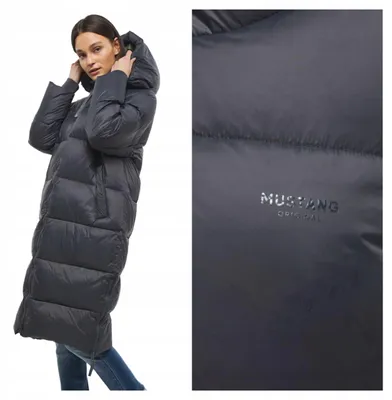 Immagine prodotto di Mustang | Cappotto invernale da donna, modello Heidi, imbottito, lungo, caldo, casual, taglia L