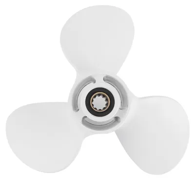 Immagine prodotto di Elica in lega di alluminio, 10 denti a cuneo, 3 pale 664-45947-01-EL Adatta per motori fuoribordo Yamaha da 20-30 CV