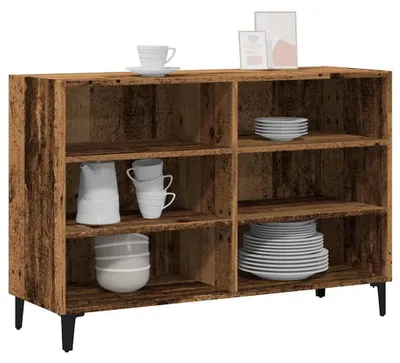 Image de Commode au style bois vieilli, idéale pour une chambre à coucher ou un intérieur