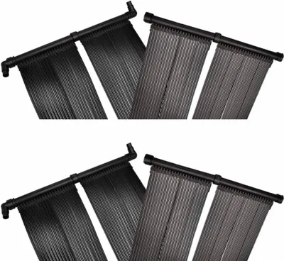 Obrázok produktu pre Solárny panel na ohrev vody v bazéne 4 ks 80x620 cm