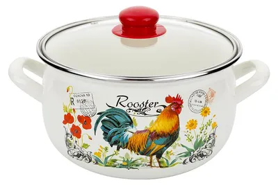Produktbild von Emaillierter Topf Pyza Hahn 16 cm 2,1 l Z/P