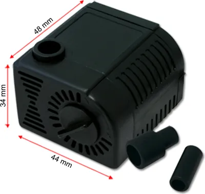 Obrázek produktu pro SunSun HJ-311 ECO akvarijní čerpadlo 300 l/h 2 W malé akvarijní čerpadlo 44 × 48 × 34 mm s nastavitelným průtokem pro mini akvárium