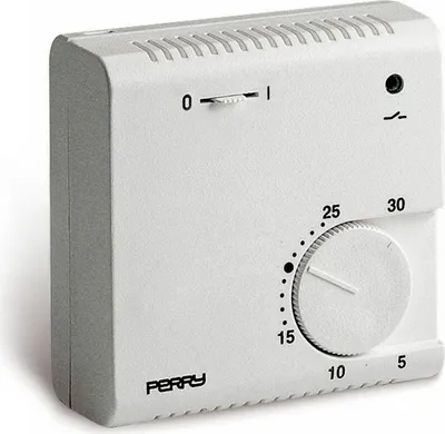 Image de Perry 3016 Thermostat électronique Blanc Blanc One Size