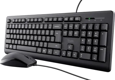 Immagine prodotto di Trust Primo Tastiera USB QWERTY US English Nero