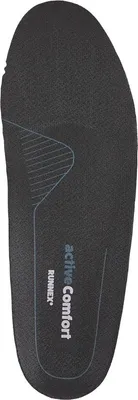 Produktbild von RUNNEX® Semi-orthopädische Einlegesohle activeComfort mid, Schwarz/Blau