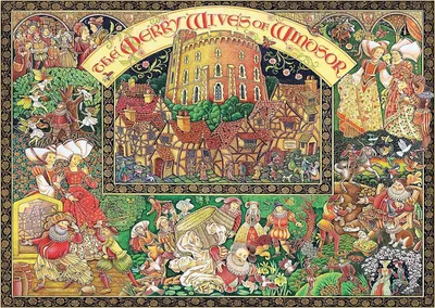 Obrázek produktu pro RAVENSBURGER Puzzle Veselé paničky windsorské 1000 dílků