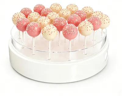 Cake-Pop-Ständer, Weiß, 1 Stück
