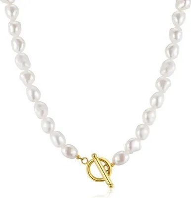 Produktbild von ROUGEMONT Perlen Halskette Perla Süßwasserperlen Collier-Halskette 43cm