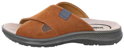 Produktbild von Jomos MOBILA II Pantoletten in Übergrößen Braun  506607 138 3181 große Herrenschuhe