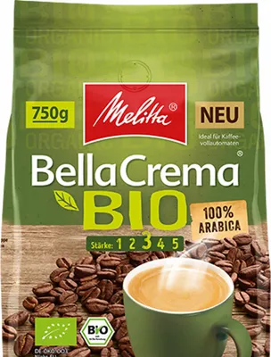 Produktbild von Melitta BellaCrema  Ganze KaffeeBohnen (750g Beutel)