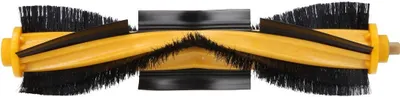 A rotating brush for a robotic vacuum cleaner.