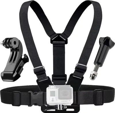 Image de Support de sangle thoracique pour GoPro Hero 12 11 10 9 8 7 6 5 4 DJI Pocket Hero Osmo Action SJCAM SJ4000