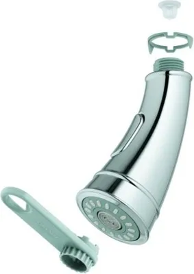 Zdjęcie produktu dla Spray do płukania GROHE 46890 chrom/szary