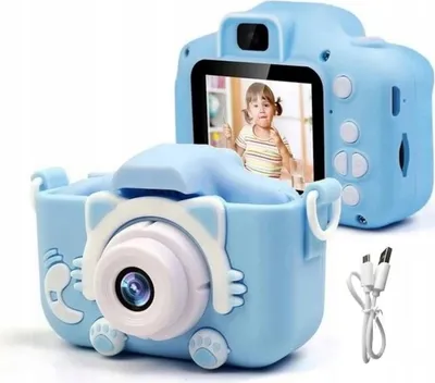 Obrázek produktu pro DIGITÁLNÍ KAMERA PRO DĚTI Fotoaparát VÁNOČNÍ DÁREK ++